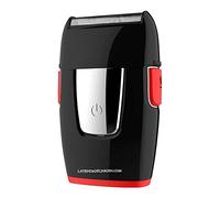 Suinga Rasoio e rasoio da viaggio rosso con ricarica USB. Include olio lubrificante e spazzola per la pulizia