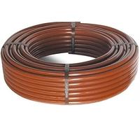 Suinga - Tubo flessibile di irrigazione con gocciolatori integrati 16 mm 0,33 m x 100 m, colore marrone. Tubo certificato AENOR