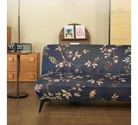 SUIOKPO Copri Divano Senza Bracciolo Impermeabile Copridivano 3 Posti Senza Braccioli Elasticizzato Copridivano AntiGraffio Gatto Copridivano Futon per Divano Futon Casa Soggiorno,L