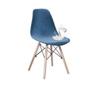 SUIOKPO Coprisedie con Schienale, Copertura delle Sedia Lavabile Estraibile Coprisedia Moderna Elastica Coprisedia, Fodere per Sedia Adatta per Casa,Hotel,Royal Blue,1 PCS
