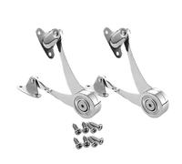 SUIOPPYUW 2x Cerniera multiuso per supporto coperchio con chiusura ammortizzata, per armadio e libreria, resistente e pratica.