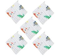 SUIOPPYUW Asciugamano per il viso di classe, non fluorescente, ecologico e salutare, traspirante e assorbente, in puro cotone, piccolo asciugamano quadrato in cotone, digitare+1, 25 * 25 cm