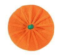 SUIOPPYUW Cappello basco zucca, elegante e Per unico, costume di compleanno per bambini, accessori per foto, traspirante, leggero, regolabile, berretto da tassista, accessorio alla