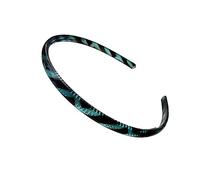 SUIOPPYUW Fasce per capelli Copricapo antiscivolo in resina Stile semplice Fascia per capelli semplice Decorazione per la testa Pettine per denti Cerchio per copricapi per donna, Blu