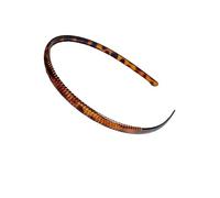SUIOPPYUW Fasce per capelli Copricapo antiscivolo in resina Stile semplice Fascia per capelli semplice Decorazione per la testa Pettine per denti Cerchio per copricapi per donna, Caffè