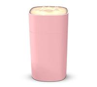 SUIOPPYUW Mini umidificatore Nebulizzatore a nebbia fredda Diffusore di olio silenzioso da tavolo Lampada da atmosfera calda per camera da letto Ufficio da viaggio, Rosa