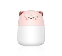 SUIOPPYUW Umidificatore d'aria portatile con luce a LED Diffusore di olio essenziale di aroma per nebulizzatore ricaricabile USB di grande capacità, Rosa, Tipo 1