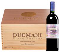 SUISASSI Syrah Rosso Costa Toscana IGP 2020 (BIO) 6 bottiglie in cassetta di legno 4,5 l