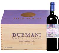 SUISASSI Syrah Rosso Costa Toscana IGP 2021 (BIO) 6 bottiglie in cassetta di legno 4,5 l