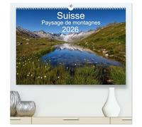 Suisse - Paysage de montagnes 2026 (Calendrier mural 2026 DIN A2 vertical) calendrier de bureau: Un voyage à travers toutes les saisons en Suisse