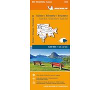 Michelin Schweiz Süd-Ost: Straßen- und Tourismuskarte 1:200.000