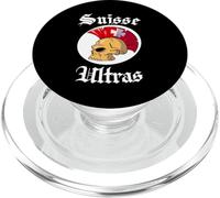 Suisse Ultras Mohawk Skull Swiss Sport Supporter Switzerland PopSockets PopGrip per MagSafe
