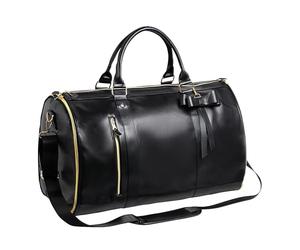 Suit Travel Duffel - Carry On Garment Storage Bag with Foldable Suit Compartment, Waterproof Clothing Organizer for Structured Packing and Easy Transport | Airplane Cabin Use, Short Trips, Formal Wear