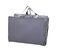 Suitcase Duffle Bag, Lightweight Rolling Travel Organizer, Compression Packing Luggage Wheels, Large Capacity for Airplanes, Travelling, Women, Men, Gym, Workout, Clothing, Grigio, Consulte la