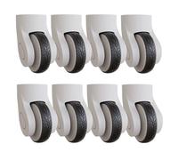 Suitcase Shield Wheel Caps - Set of 8 Silicone Luggage Protectors, Spinner Cover Kit | Travel Case Accessories for Rolling Bags, Anti-Wear Tire Wraps, Gear Protection, Vacation Companion