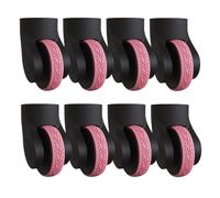 Suitcase Shield Wheel Caps - Set of 8 Silicone Luggage Protectors, Spinner Cover Kit | Travel Case Accessories for Rolling Bags, Anti-Wear Tire Wraps, Gear Protection, Vacation Companion