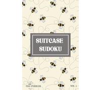 Suitcase Sudoku Puzzle Book: Volume 3: Travel Sudoku Puzzle Book with Easy to Read Print, 9x9 Size, Medium Difficulty | 5x8 inches, 117 pages | 200 ... Gifts for Vacation, Holiday and Relaxation