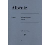 SUITE ESPAGNOLE OP 47 - arrangiamento per pianoforte, compositore: ALBENIZ ISAAC
