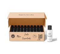 Suite Essentials Confezione da 50 shampoo da 35 ml | Ideale per hotel, camere degli ospiti, Airbnb e ospitalità | Certificato GMP, cruelty free, vegano, confezione riciclabile | Mini shampoo multipack