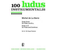 Suite: für Flöte und B.c.. flute, basso continuo.