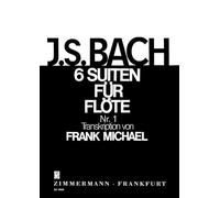 Suite No.1 in G BWV 1007 - Flute - Book