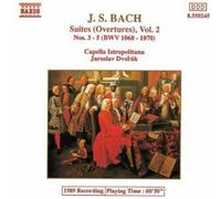 Suite (Ouvertures) Nn.3-5 Bwv 1068-1070 - Johann Sebastian Bach (Audio Cd)