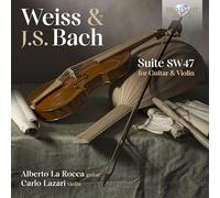 Silvius Leopold Weiss Weiss & J.S. Bach: Suite SW47 for Guitar & Violin (CD)