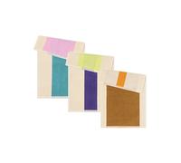SUITE702 Asciugamano per ospiti 3x30x50cm COTONE PETTINATO Turchese/Viola/Caramello multicolore