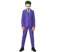 Suiter Boys Suit - The Joker DC Slimt Fit Suit - Purple