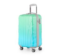 SUITLINE - Trolley da cabina rigido aereo, bagaglio a mano leggero 55 cm, 34 litri, Design sfumato Northern Lights