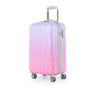 SUITLINE - Trolley da cabina rigido aereo, bagaglio a mano leggero 55 cm, 34 litri, Design sfumato Sakura