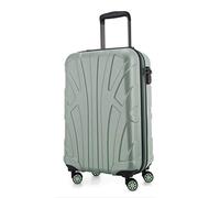 SUITLINE - Trolley da cabina rigido aereo, bagaglio a mano leggero 55 cm, 34 litri, Menta