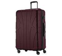 SUITLINE - Valigia grande rigida leggera bagaglio check-in espandibile, 76 cm, 110 litri, Bordeaux