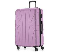 SUITLINE - Valigia grande rigida leggera bagaglio check-in espandibile, 76 cm, 110 litri, Lilla