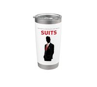 Suits Harvey Specter Nothing’s Ever Black and White Bicchiere termico in acciaio inox doppia parete