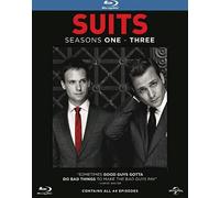 Suits (Seasons 1-3) - 11-Disc BoxSet ( Suits - Seasons One, Two & Three (44 Episodes) ) (Blu-Ray)