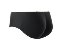 SUIUOI Butt Lifter Body Shaper, Po Push Up, Mutande Butt Lifter Enhancer Shapewear, Biancheria Intima Traspirante, Nero, L