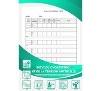 Suivi du cholestérol et de la tension artérielle: Enregistrez vos résultats d'analyses, suivez votre alimentation, vos médicaments, vos habitudes d'exercice et votre poids