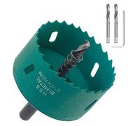 Suiwotin 2 3/4 pollici/70 mm Hole Saw Tool Hole Saw Tools Hole Saw Hole Hole Saw Hole Hole, Speed Slot, Cut Smooth e Fast for Cornhole Boards, Wood, Plastic, Metal, Drywall, Fiberboard
