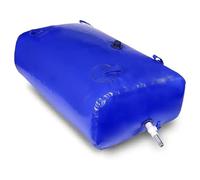 Suixtil Contenitore Flessibile for Acqua, Grande capacità, Portatile, Pieghevole, Morbido, utilizzato for Agricoltura/edilizia/trasporti, con Rubinetto.(500L:1x1x0.5M)