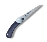 SUIZAN Sega Pieghevole Giapponese 120mm Versatile per Legno - Seghetto a Mano per Potatura Giardino Falegnameria Bricolage e Uso All'aperto
