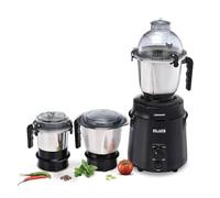 Sujata Dynamix Black Premium 900 W Mixer Smerigliatrice (3 barattoli, nero)