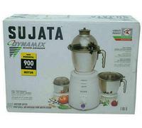 Sujata Dynamix Heavy Duty Mixer Smerigliatrice 900 W e 3 barattoli, 220 V