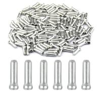 SUJEBKC 100 Pcs Guaina Freno Bici Tappo Per Cavo Del Freno Tappi Terminali Per Cavi Bicicletta Tappo Terminale Cavo Del Freno Per Fune Del Freno