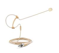 Sujeetec Cuffia microfono auricolare singolo auricolare sopra l'orecchio appeso microfono a condensatore per sistema wireless Sennheiser trasmettitore bodypack, ideale per canto, chiese, spettacoli