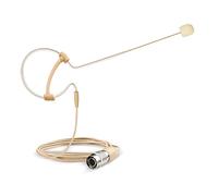 Sujeetec Microfono auricolare auricolare singolo auricolare sopra l'orecchio appeso microfono a condensatore per sistema wireless Audio-Technica trasmettitore bodypack, ideale per canto, chiese,