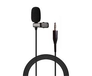 Sujeetec Microfono Lavalier a Bavero per PC, Telecamera, Amplificatore Vocale - Trasmettitore Wireless 3,5mm Unidirezionale a Condensatore - Ideale per Lezioni, Podcast