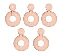 Sujetalados para Niños - Portahelados Infantil Antigoteo Con 5 Piezas De Silicona | 5 Piezas Reutilizables Silicona Accesorios, Colector De Goteo para Postres Derretidos, Niños Niñas Y Bebés, E