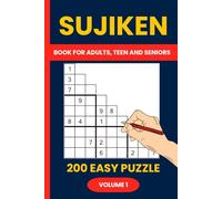 Sujiken Puzzle Book for Adults Vol. 1 : 400 Easy Sujiken Logic Puzzles to Train Your Brain: A Fun and Unique Sudoku Variant Featuring Triangular Grids ... - Great for Puzzle Lovers of All Ages