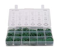 Sujurio 530Pcs Auto R134A Riparazione O-Ring per Auto Riparazione di Aria Condizionata Automobilistica Set di Scatole per Sigillante nel Gomma